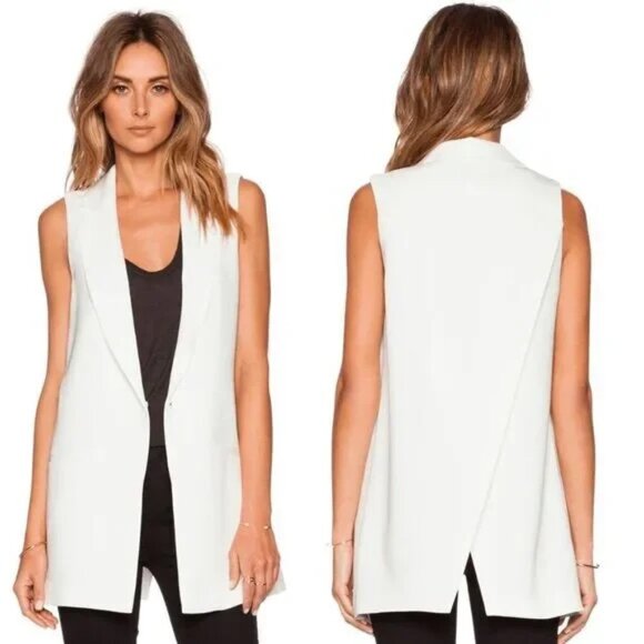 Elizabeth and James White Edmund Long Vest - Picture 1 of 7